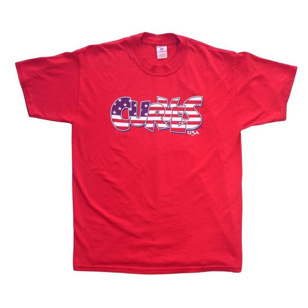 RED CURVES USA TEE